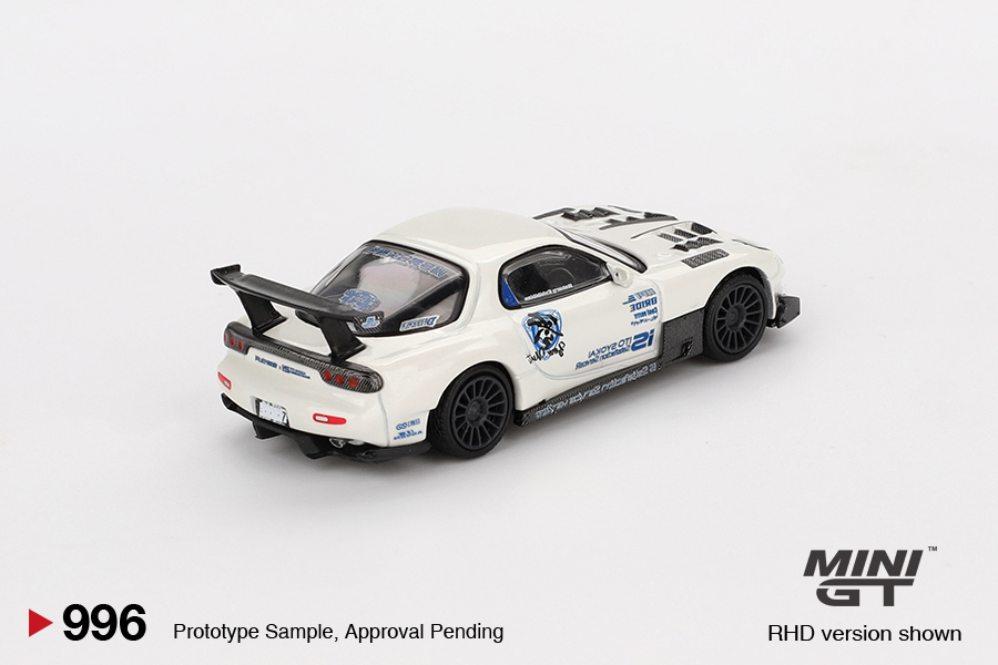 ミニカー MINIGT TOKYO AUTOSALON RX7 RE amemiya MiniGT - 996 - Mazda RX-7 (FD3S) Itosyoukai Rei-gouki with RE Amemiya